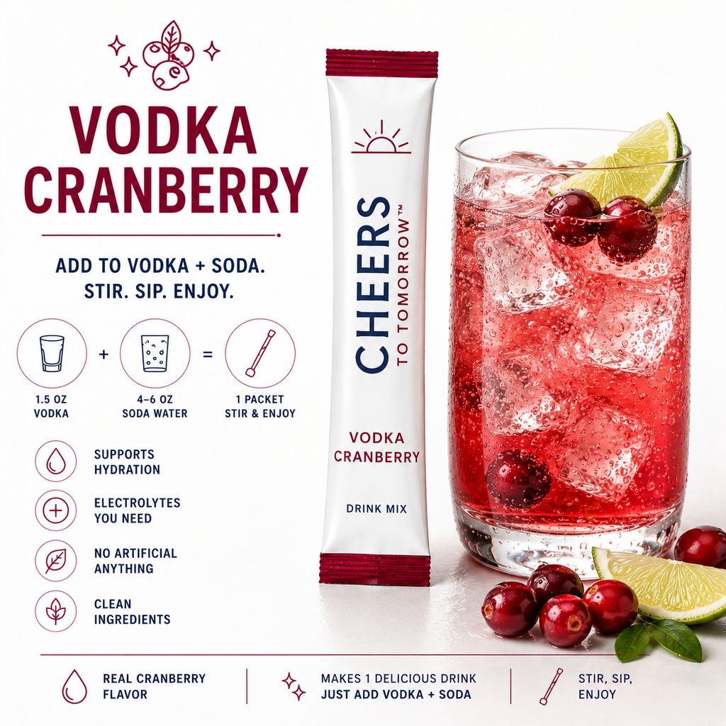 Cheers To Tomorrow™ Vodka Cranberry