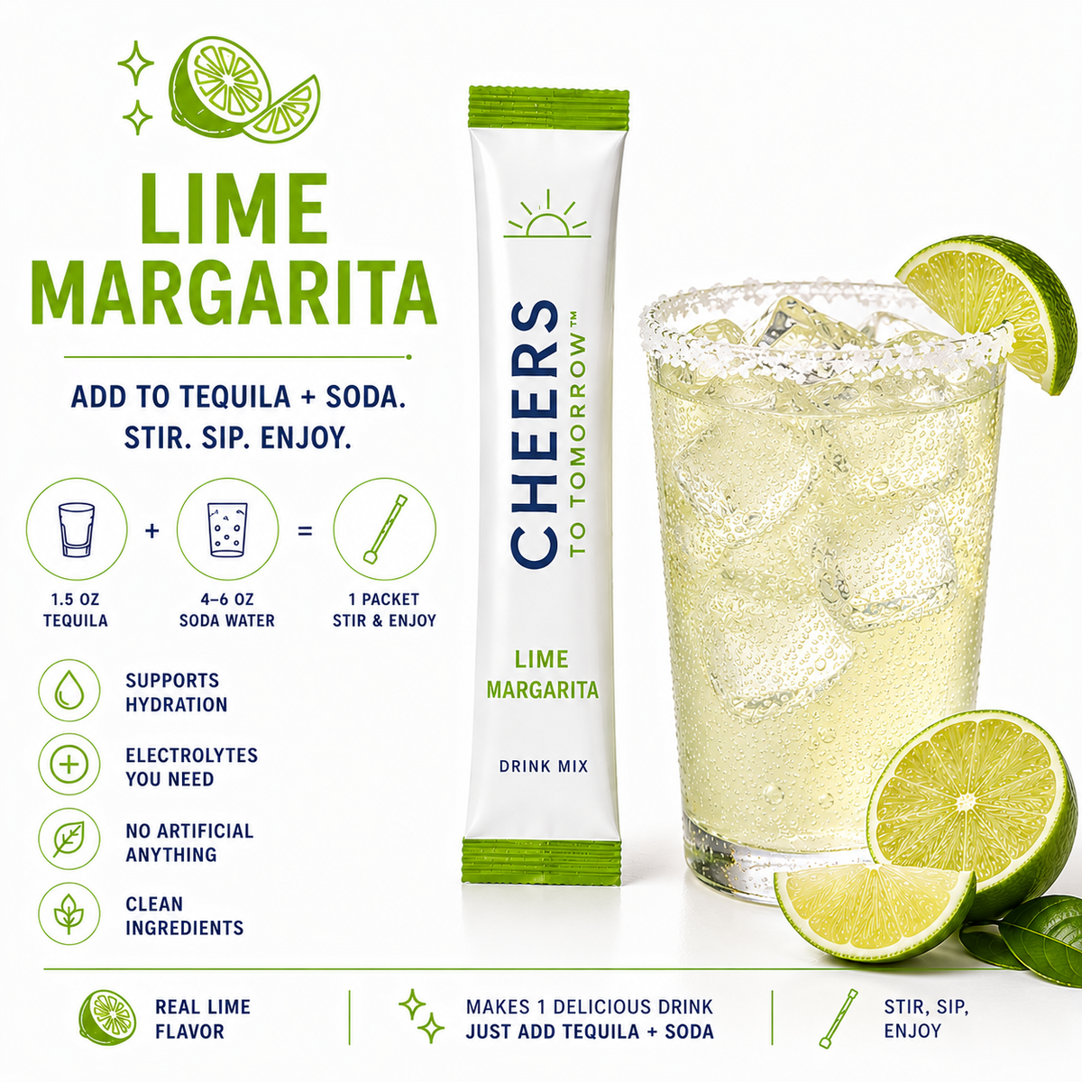 Cheers To Tomorrow™ Lime Margarita