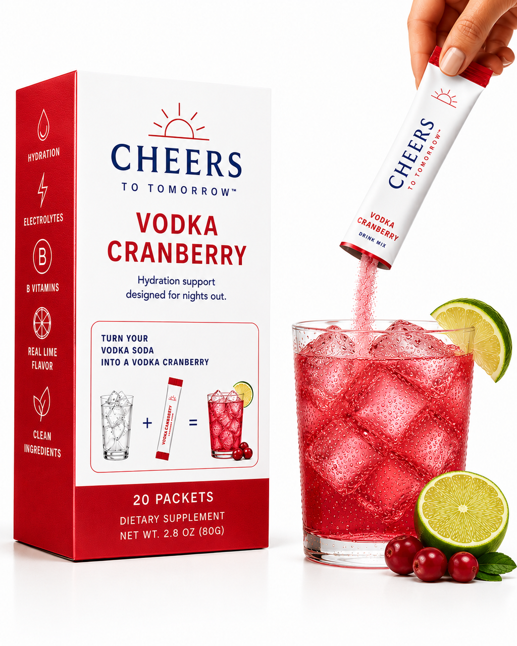 Cheers To Tomorrow™ Vodka Cranberry